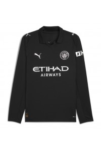 Fotbalové Dres Manchester City Venkovní Oblečení 2025-26 Dlouhý Rukáv